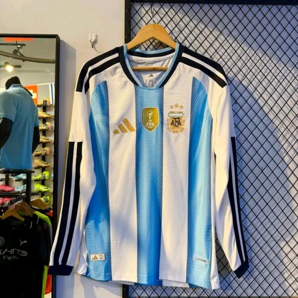 Argentina Player Version Home Jersey
